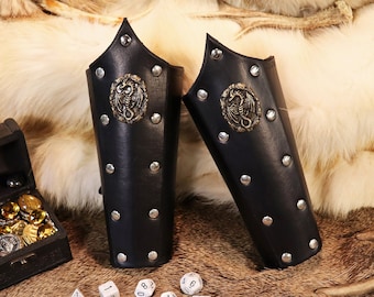 Rogue Bracers, Leather armor, LARP, Cosplay, Renaissance Faires