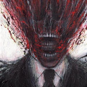Horror Art Print: Hate Speech