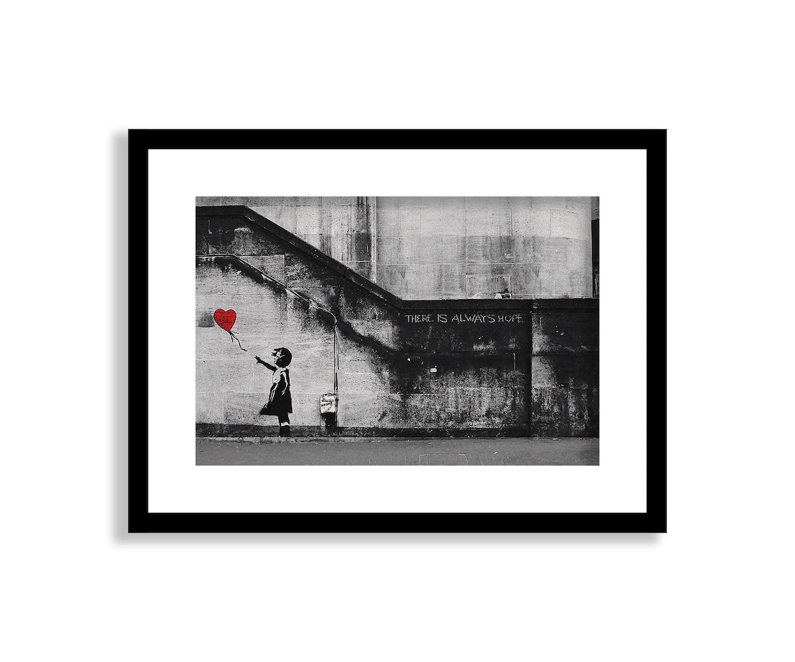 Why Is Banksy's There Is Always Hope (Balloon Girl) So Famous