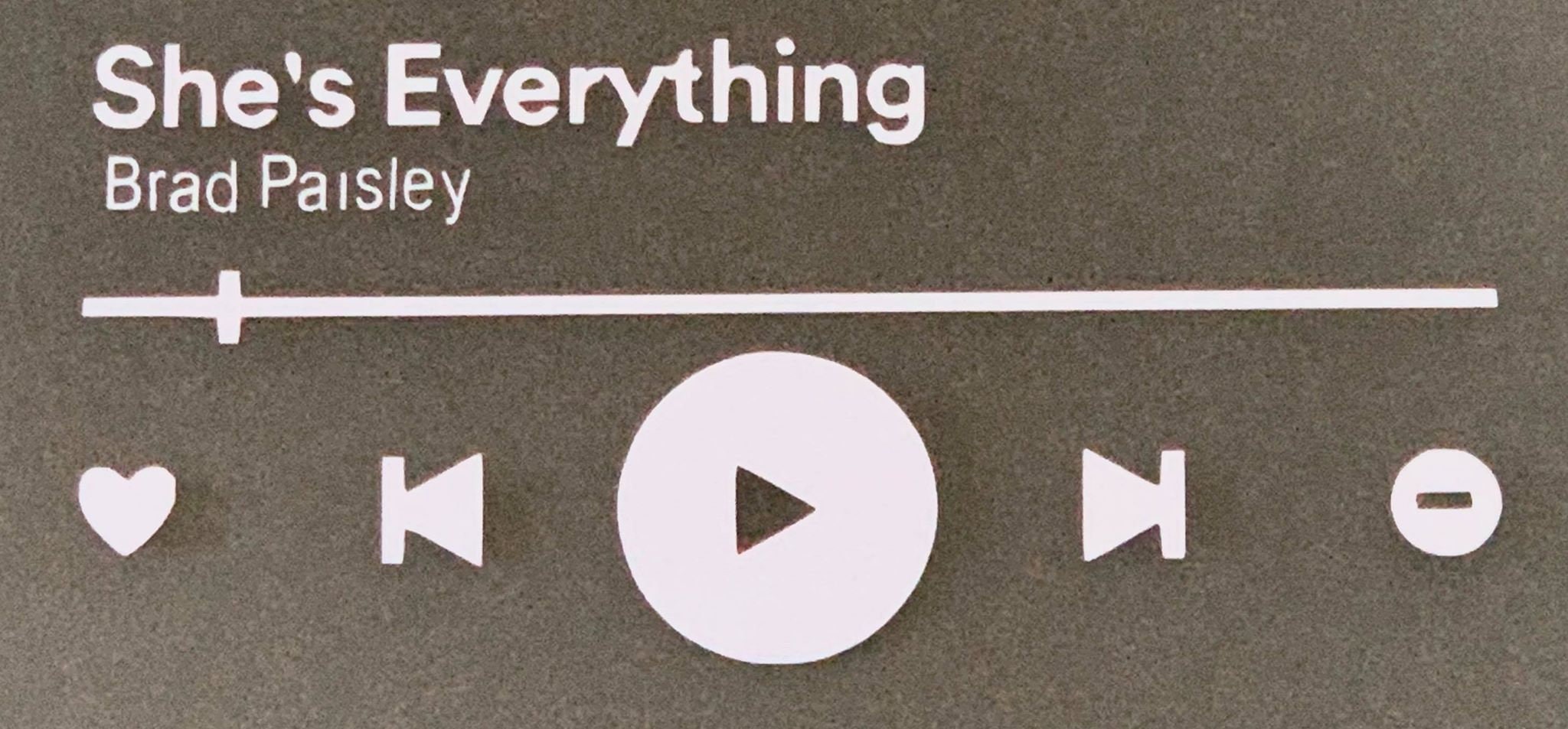 Spotify Buttons Decal/ Spotify Decal/ Spotify song sticker/ | Etsy