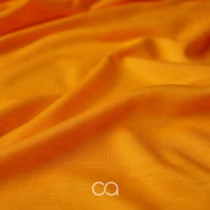 Interlock Knit Fabric Odor-neutralizing | Tencel Micro Lyocell | 110 g/m2 | Orange