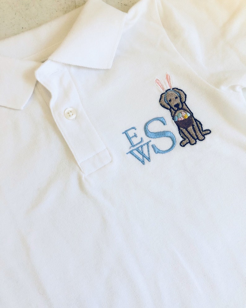 Monogrammed Polo