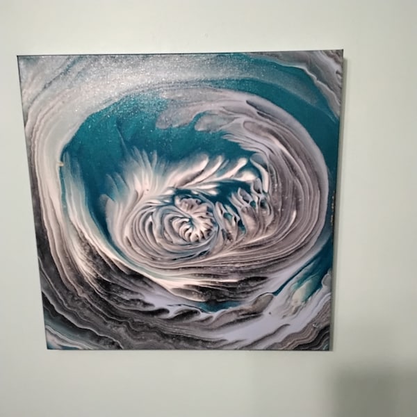 Fluid Art Spinner Etsy