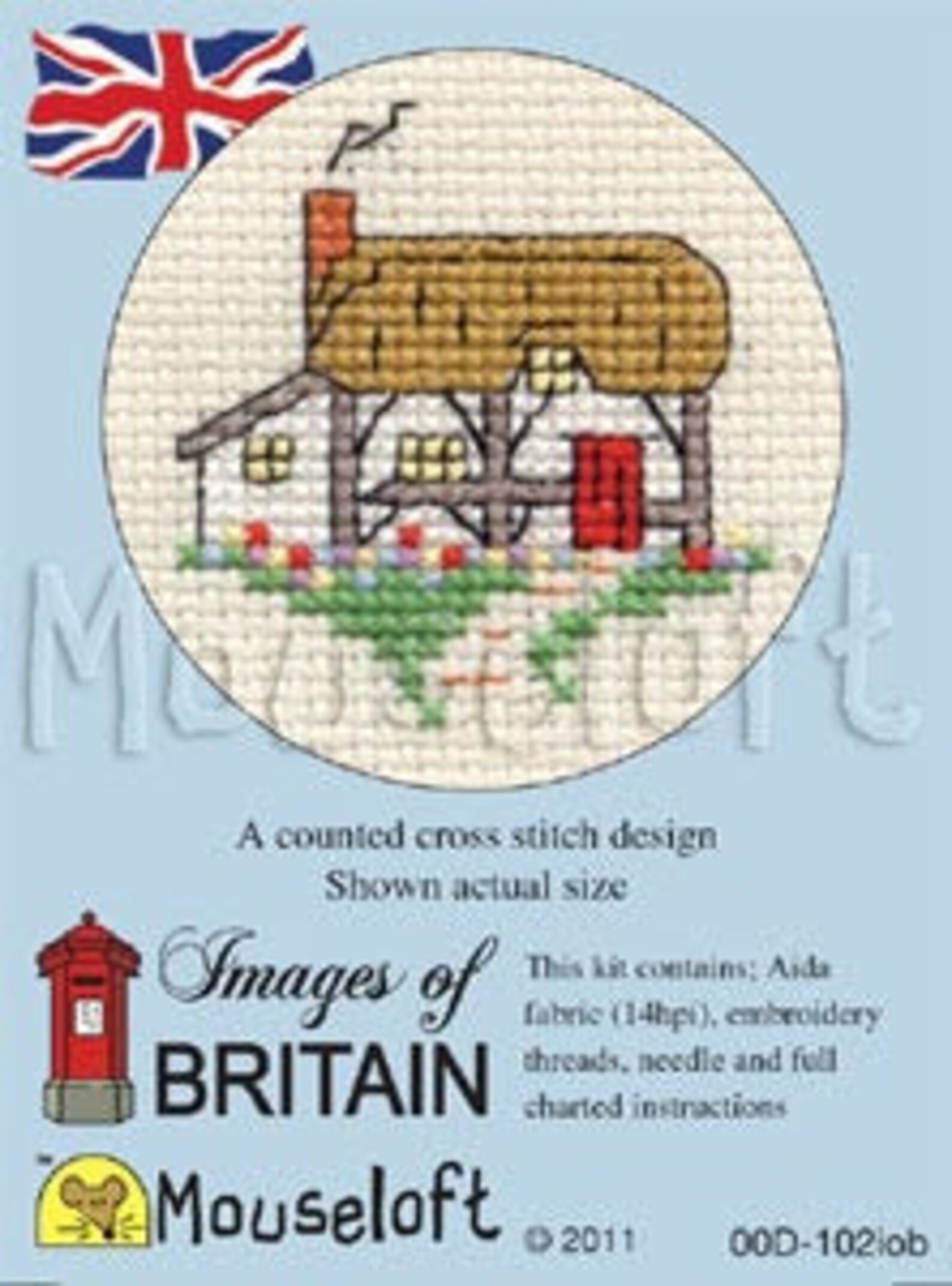 Images of Britain Counted Cross Stitch Kits by Mouseloft© Etsy UK