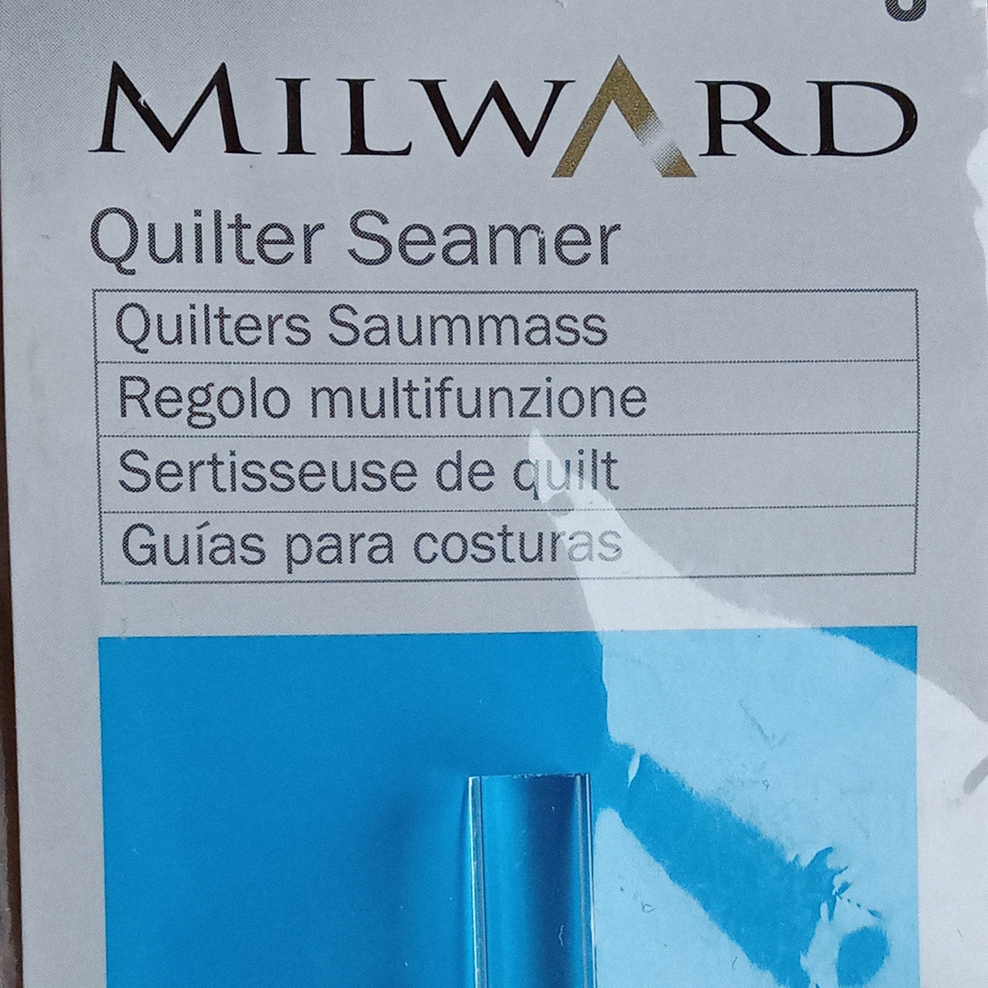 Quilters Quarter Seam Guide Width 1/4 Length 8 Etsy