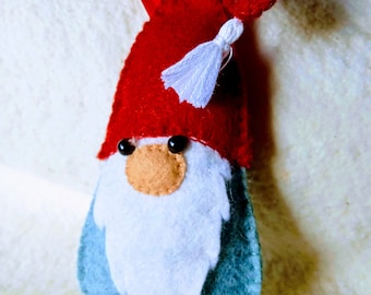 Gnome Handmade Felt  Decoration Ornament