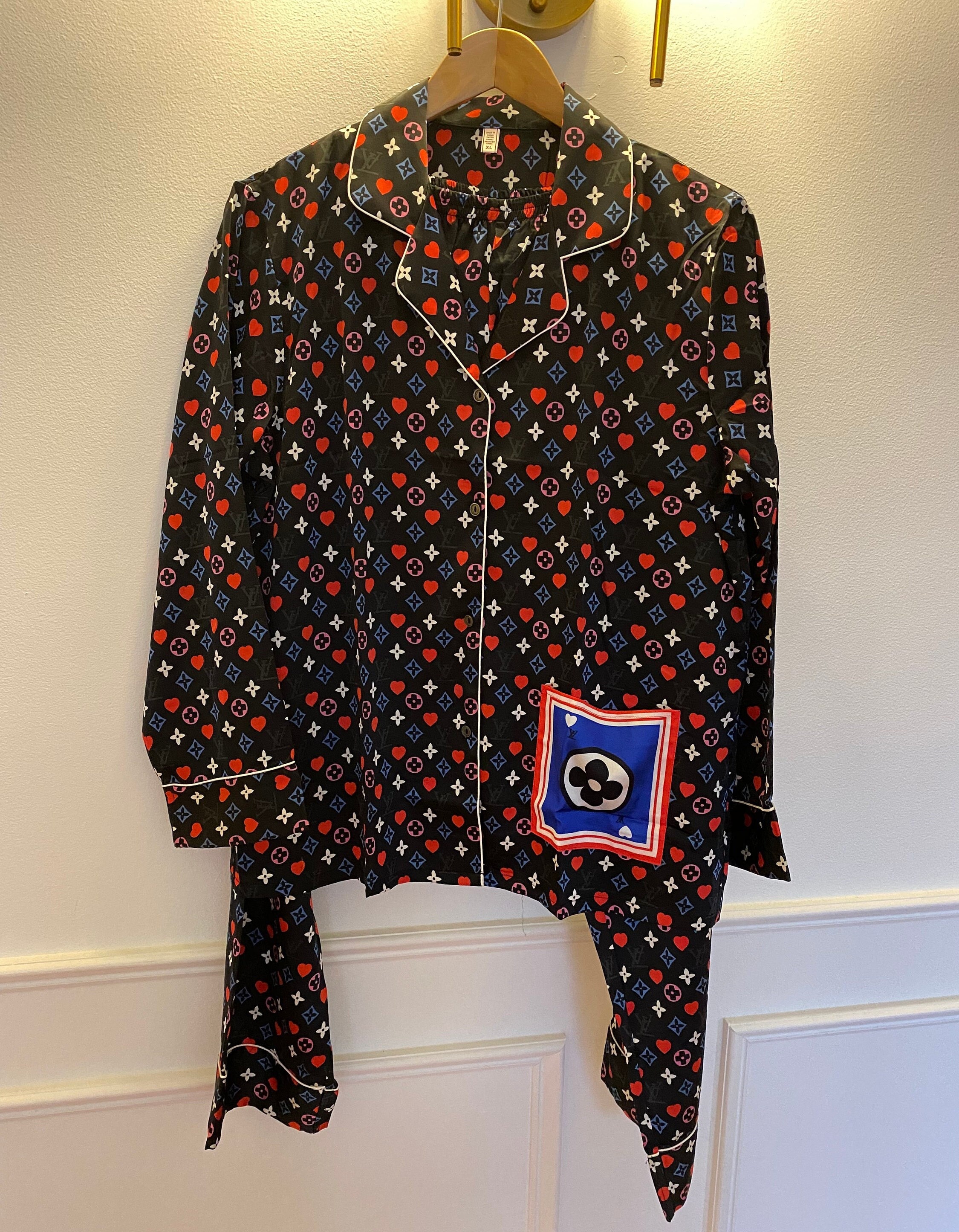 Gucci Printed Silk Pyjama Jumpsuit Nd