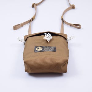 Small Waterproof Sling Bag, Compact Phone Bag on Strap, Black Minimalist Crossbody Bag, Small Multi Pocket Messenger bag for Cell Phone image 14