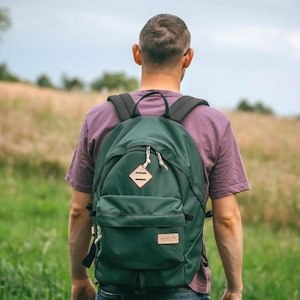 Nylon Laptop Backpack, Waterproof Backpack, Backpack Purse, Backpack Bag, Rucksack for Him, Durable Backpack, Travel Backpack, Gift for Him