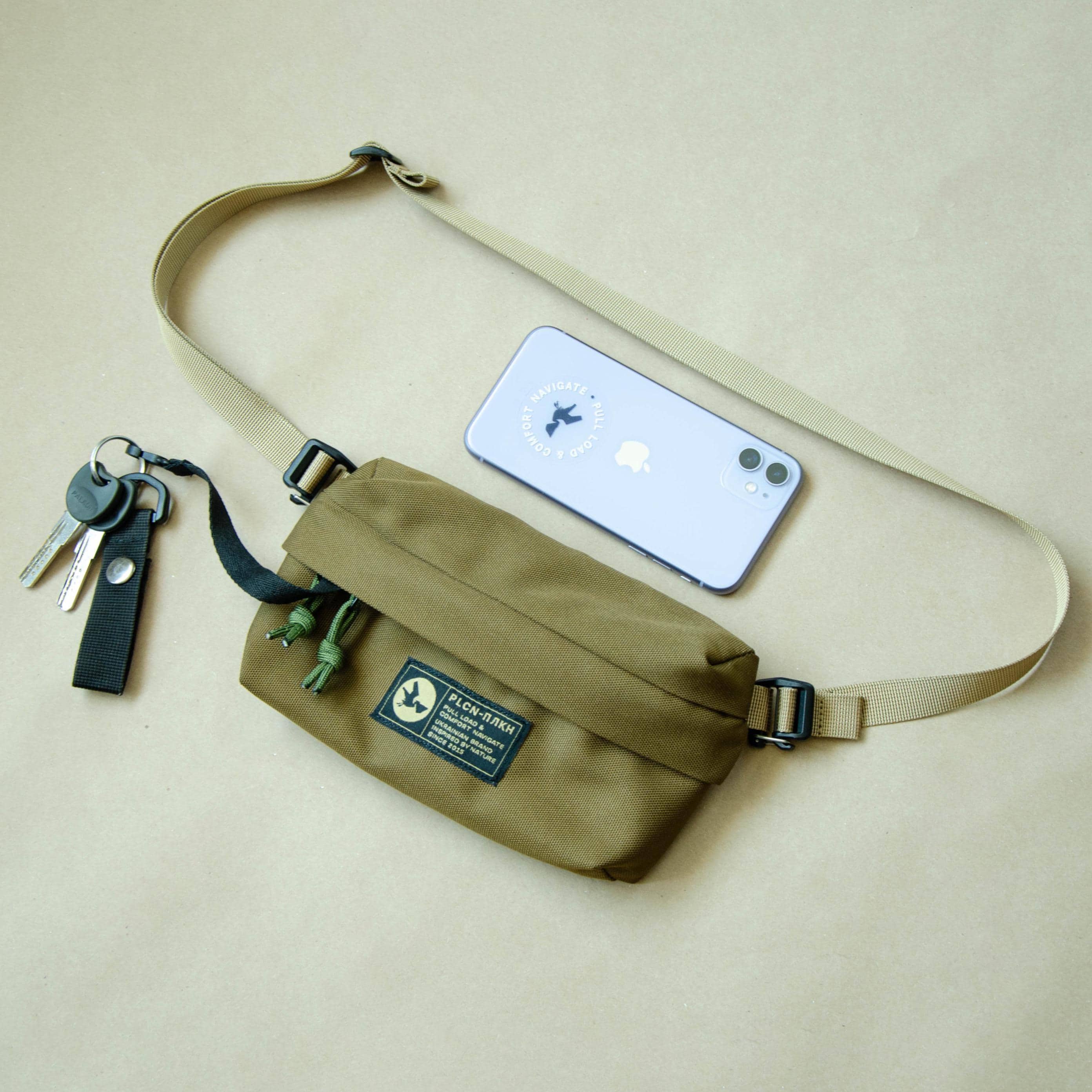 Western Boho Crossbody Sling Bag – Cotton Canvas Small Chest Bag For Women, Adjustable Strap For Travel & Daily Use - View #6