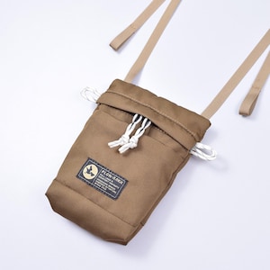 Small Waterproof Sling Bag, Compact Phone Bag on Strap, Black Minimalist Crossbody Bag, Small Multi Pocket Messenger bag for Cell Phone image 12