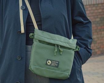 Durable Messenger Bag Men, Practical Mens Messenger Bag, Nylon Crossbody Messenger, Small Crossbody Bag Side Bag, Best Boyfriend Gift Idea