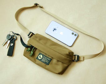 Borsa per telefono minimalista, borsa a tracolla per telefono, borsa a tracolla 2 in 1 e borsa a tracolla, piccola borsa a tracolla, marsupio, piccola idea regalo