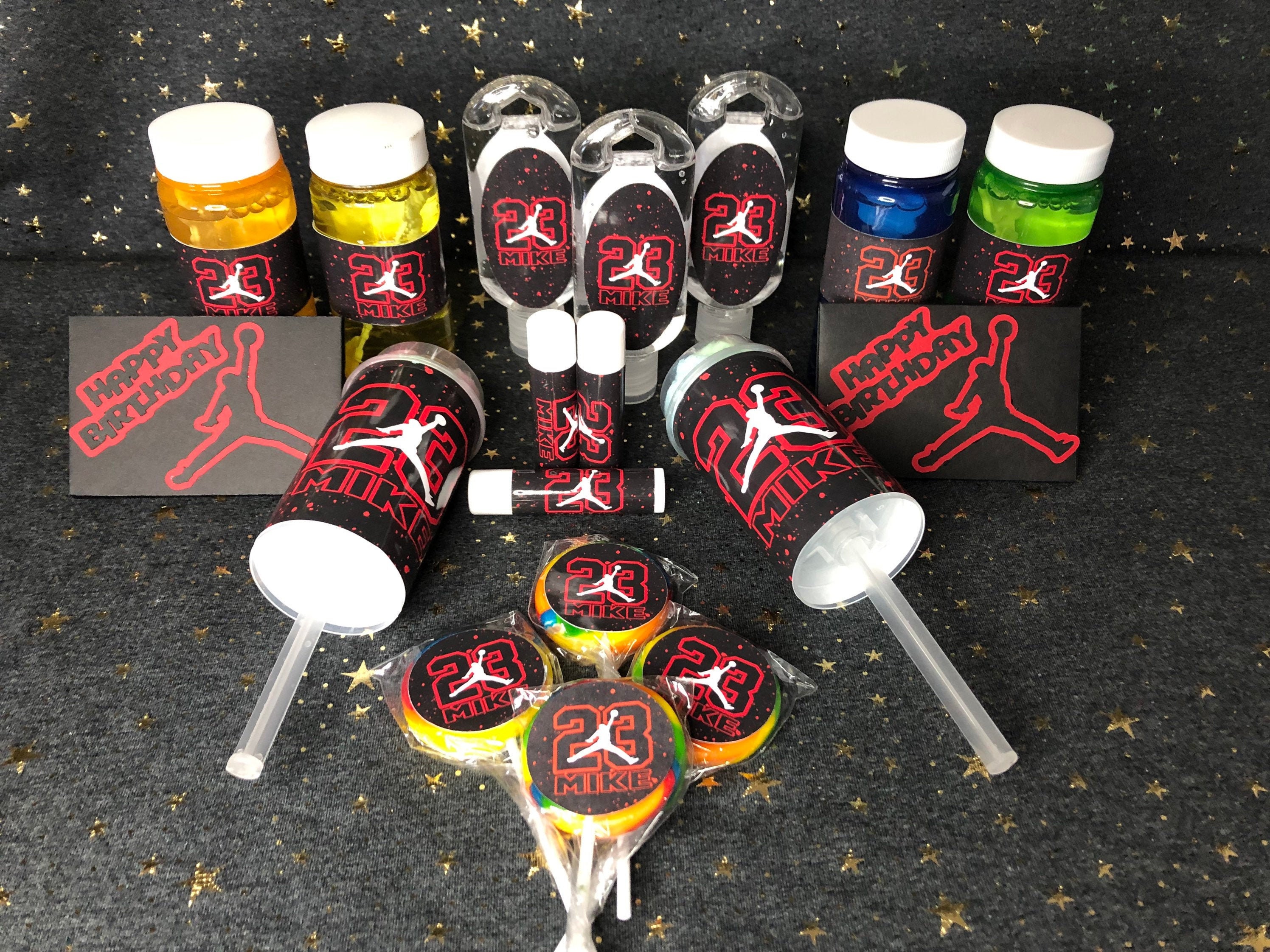 Jordan Party Favor Package Etsy