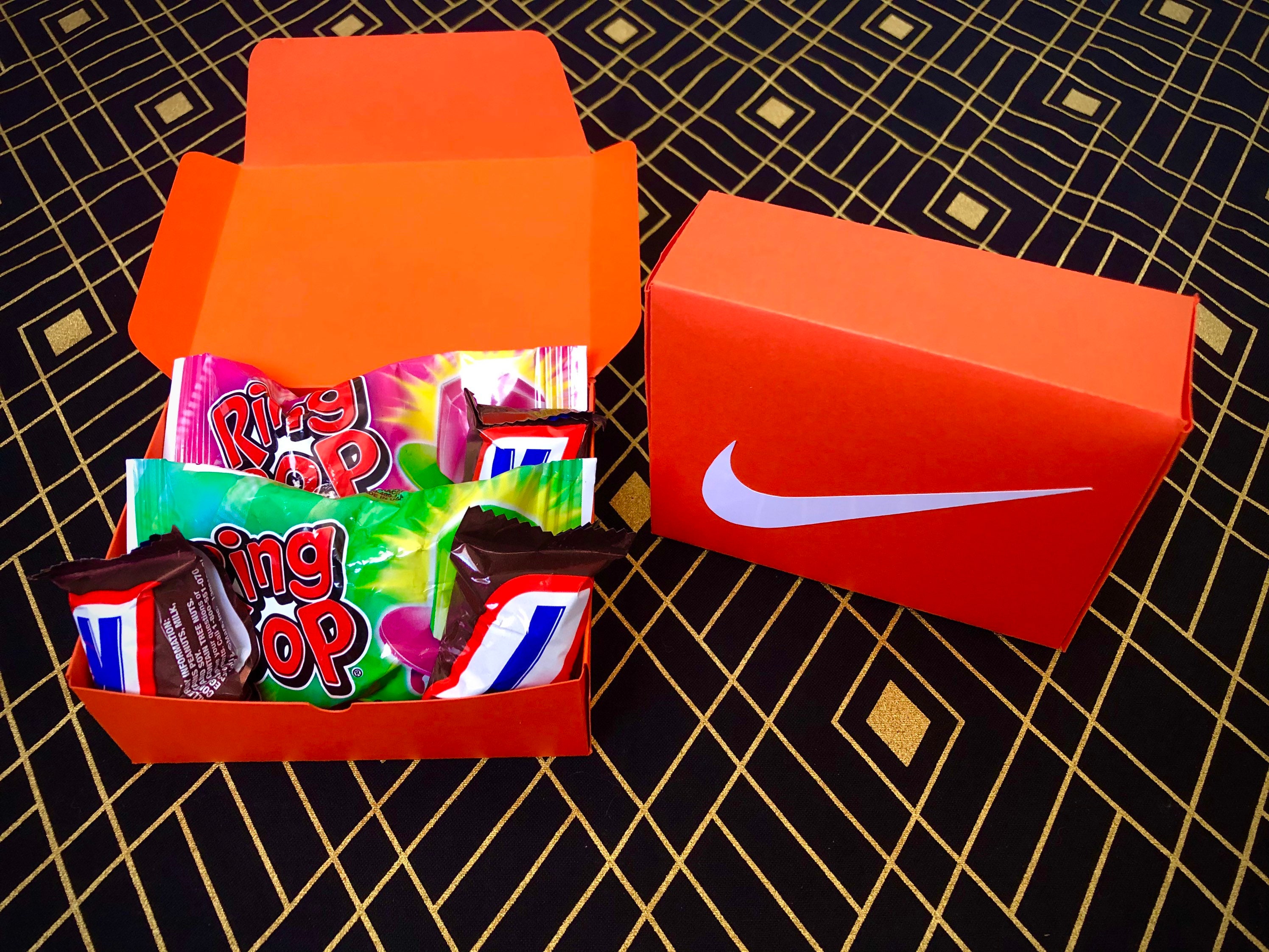 Mini Nike Party Favor Sneaker Box - Etsy Norway