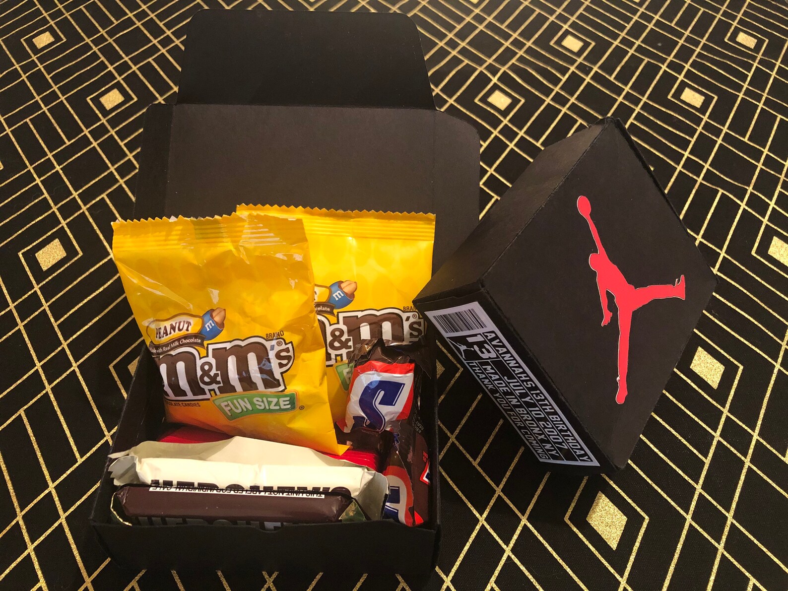 Mini Jordan Party Favor Sneaker Box Etsy