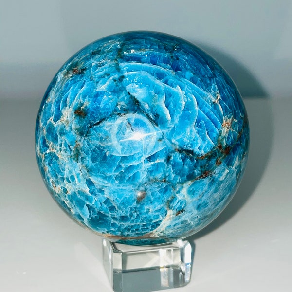 Natuurlijke Blauwe Apatite Bol