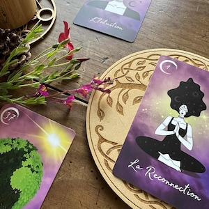 Oracle the Intuitive - 72 intuitive guidance cards, French creation