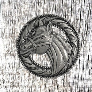 Pferd 2,5 cm Links Profil Concho