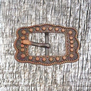 San Juan 3/4&quot; Cart Buckle Antique Copper Finish