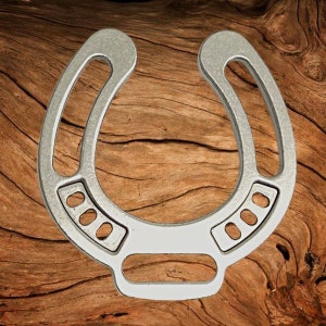 Horseshoe Nickel Breast Collar Plate