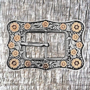 Blooming Floral  3/4 Inch Buckle