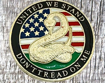Don't Tread On Me United We Stand Concho