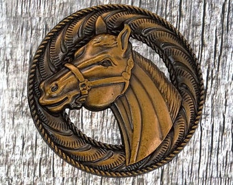 Horse 1-3/8 Inch Concho