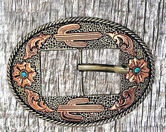 Saguaro Blossom Buckle 3/4 Inch