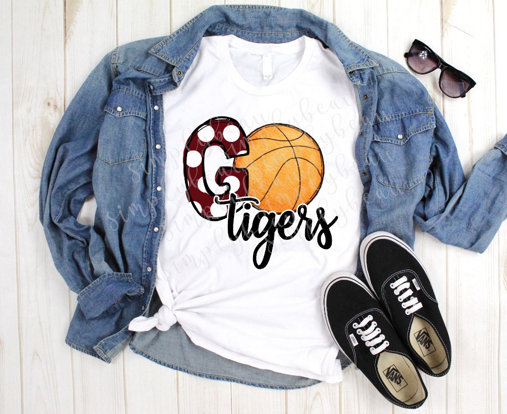 TODDLER CUSTOM Basketball Mascot Spirit Shirt | Etsy