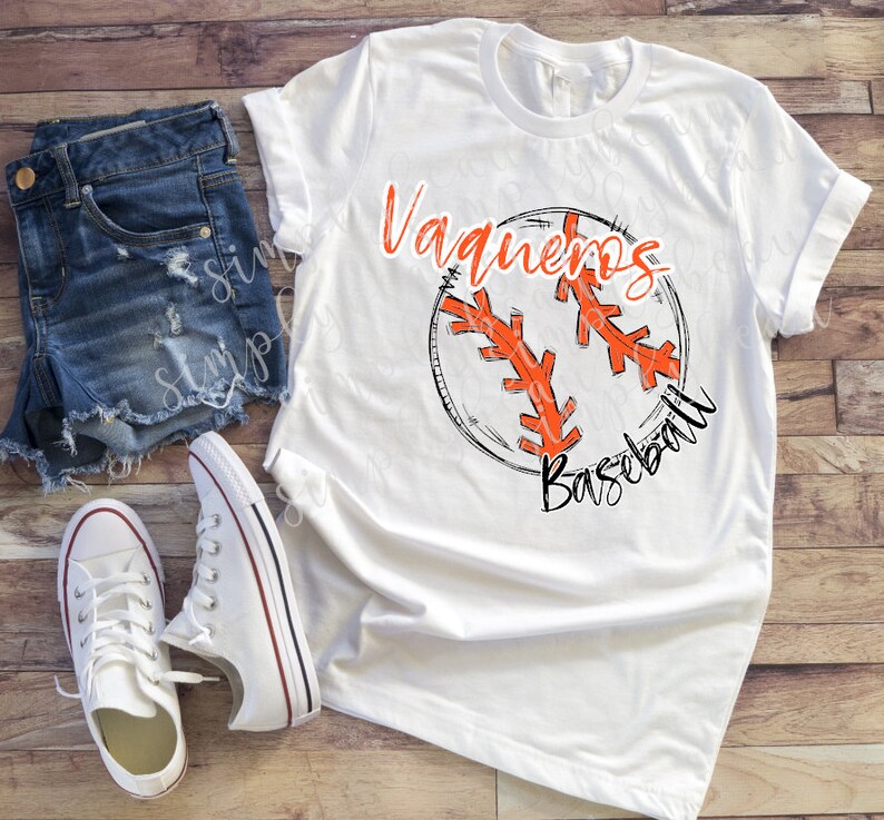 YOUTH CUSTOM Baseball School Spirit Shirt Etsy