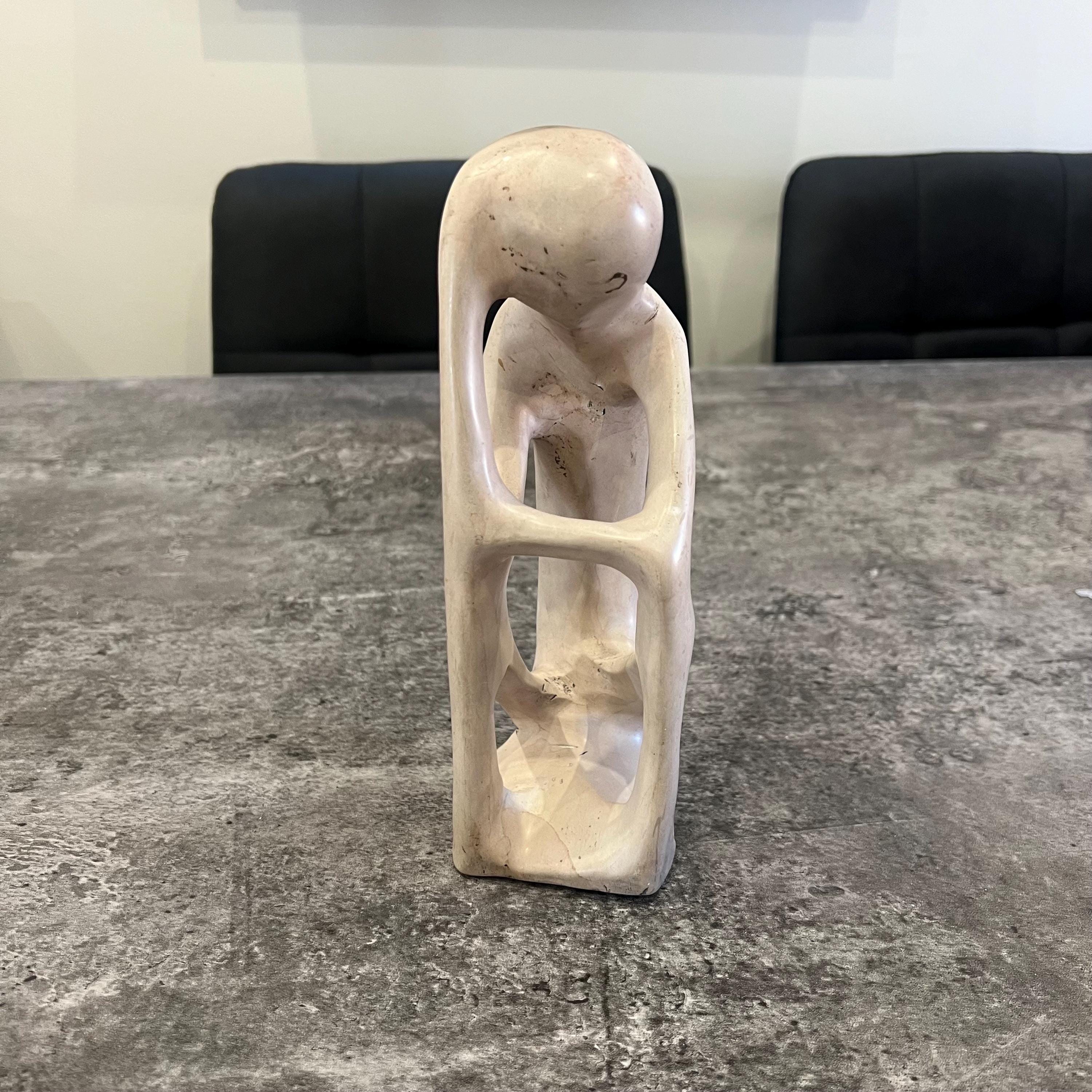 Soapstone thinker - Etsy 日本