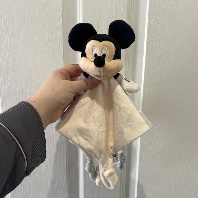 Disney Mickey Mouse Comforter Blue & White Blankie bild 1