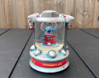 Disney Lilo and Stitch Experiment 626 Rare Snow Globe Light Up