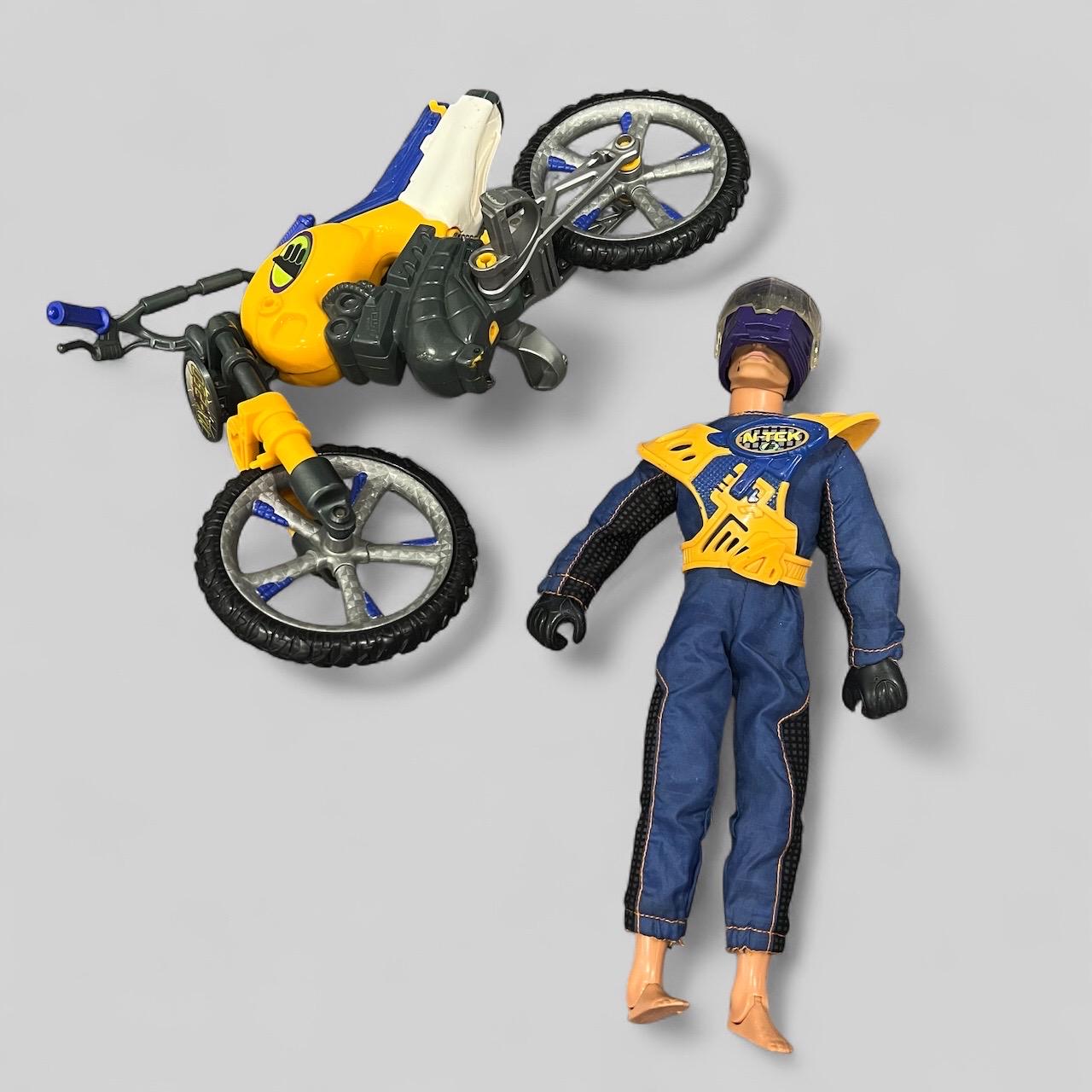 Figurine Motard Transformable 12 Cm – Version Q Articulée, En Alliage Zinc, Déformable En Moto, Collection