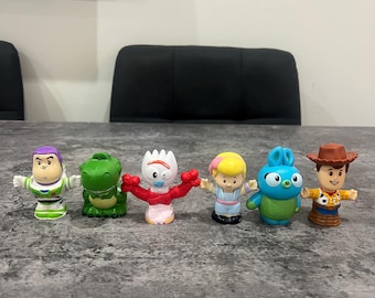 Fisher-Price Little People Disney Toy Story 4 Figures Woody Buzz Forky Rex