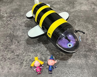 Ben & Hollys Little Kingdom Bee Jet Aeroplane With Figures Toy Playset