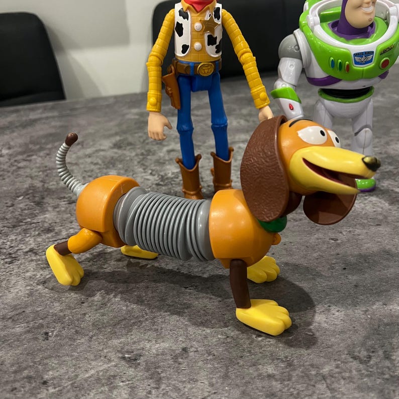 Disney Toy Story Bundle Buzz Lightyear Woody Slinky Dog Figures Toys image 2
