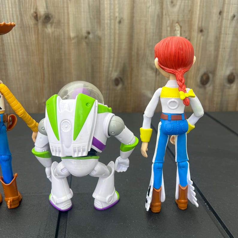 Disney Toy Story Bundle Buzz Lightyear Woody Jessie Forky Figures Toys image 4