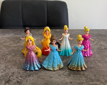 disney princess dolls clip on dresses Disney Princess Magiclip Magic Clip Doll - Belle & 3 Dress Fashion Edition