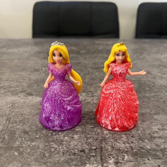 Disney Princess Magiclip Magic Clip Doll Glitter Glider Doll