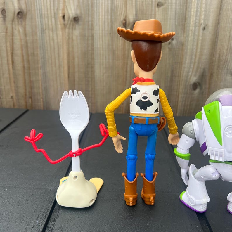 Disney Toy Story Bundle Buzz Lightyear Woody Jessie Forky Figures Toys image 5