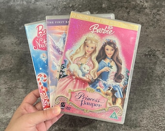 Barbie Films DVD Vintage Retro Y2K