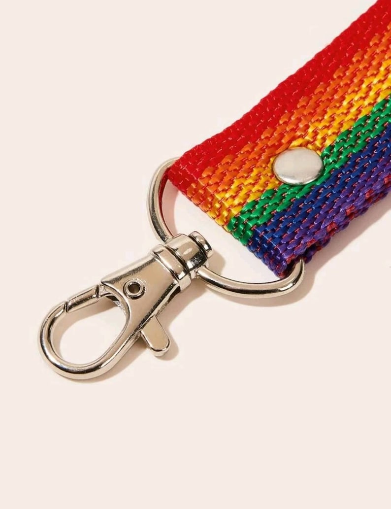 Rainbow Keychain Hand Strap