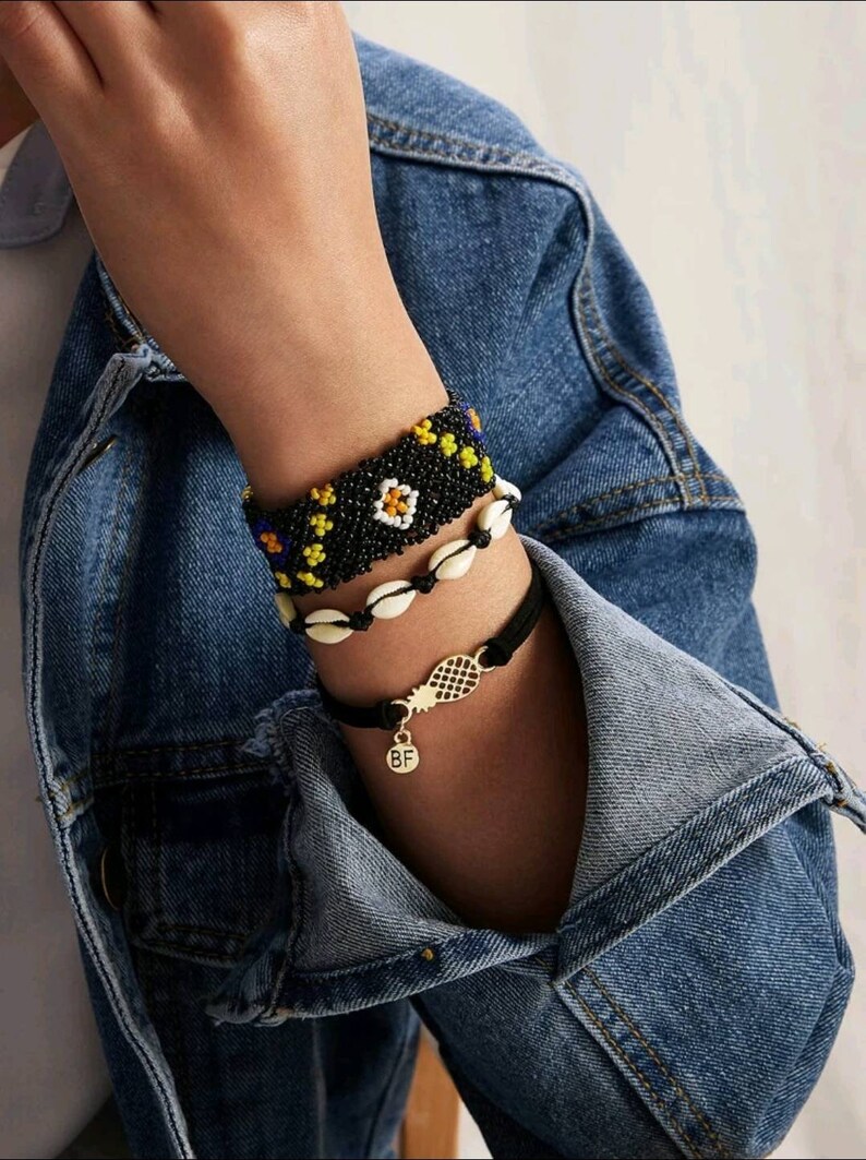 Set of 3 Friendship Bracelets