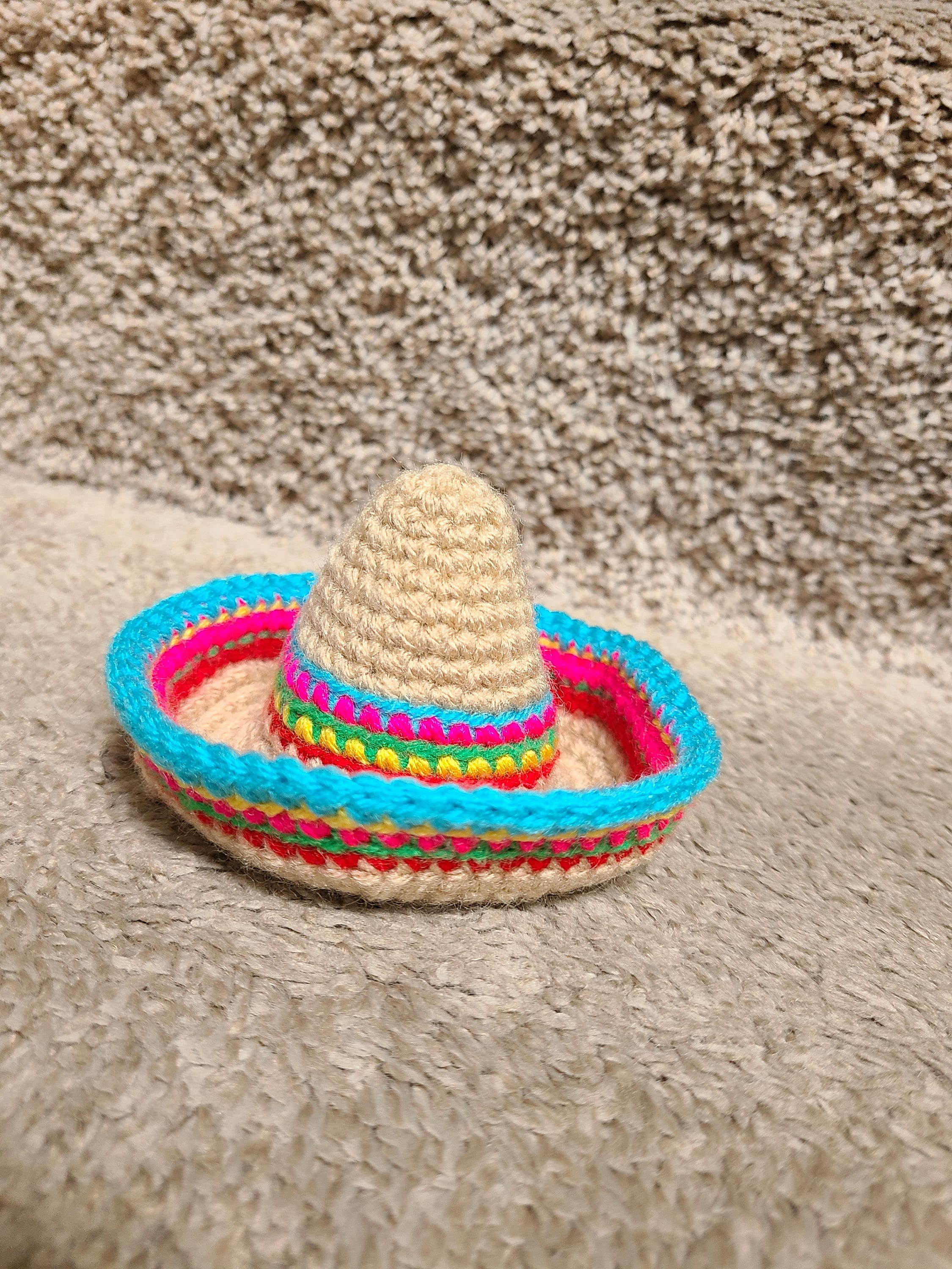 Crocheted Sombrero Etsy
