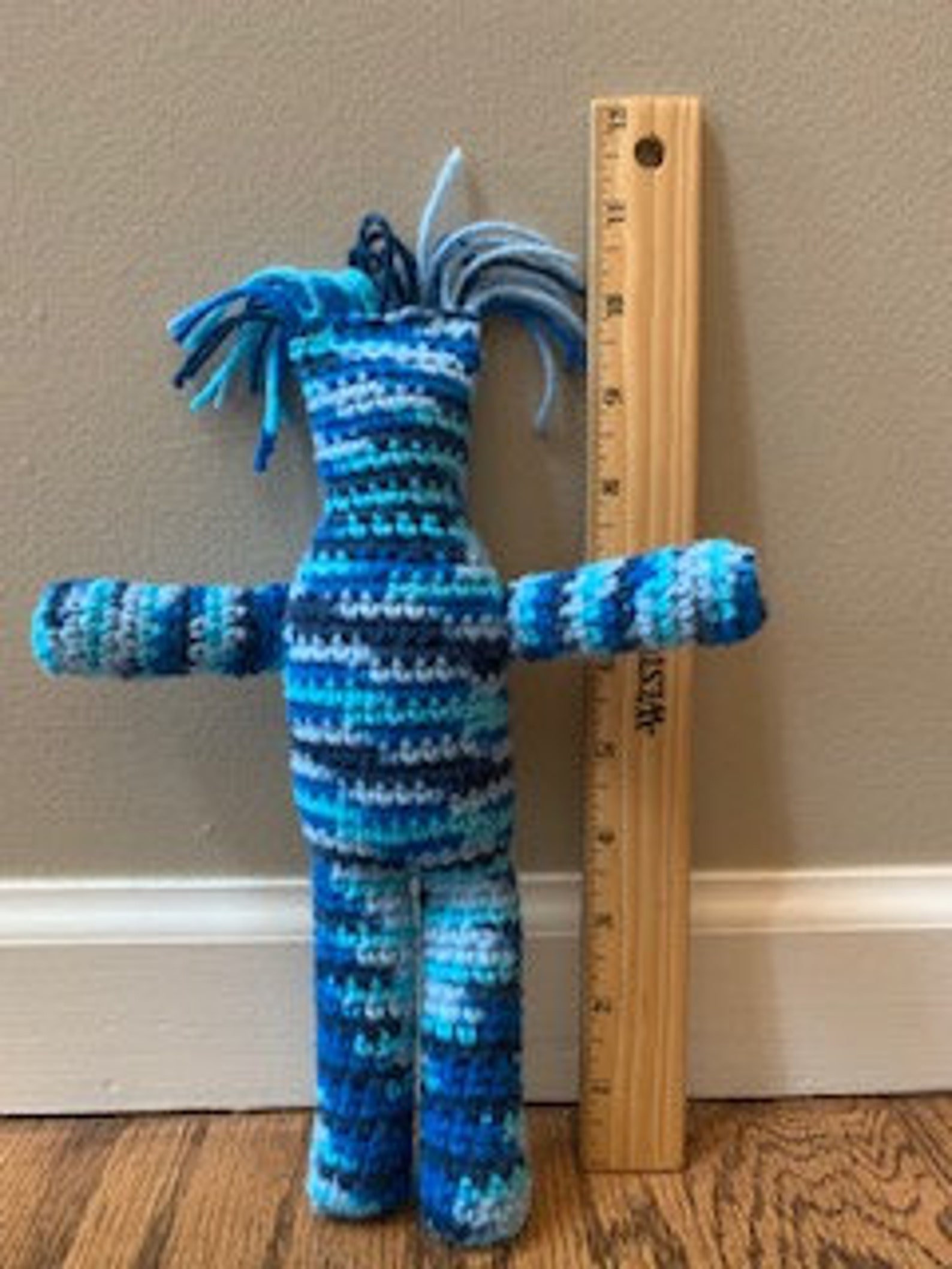 Crochet Dammit Doll Etsy