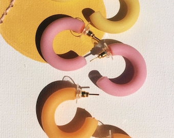 MINI OOPS - Polymer Clay Earrings - FruiT Pop Collection