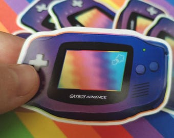 Gayboy Advance Sticker