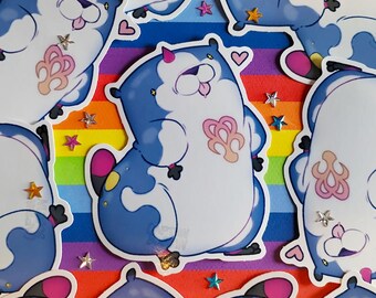 Kingdom Hearts - Meow-wow 10x10cm Sticker